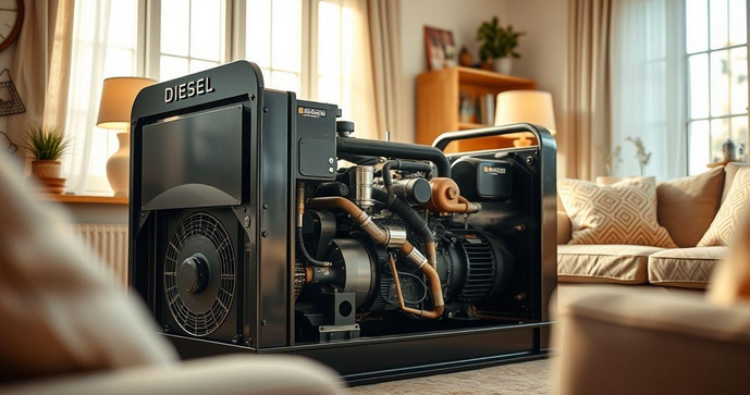 Gerador de Energia a Diesel para Residência: Vantagens e Como Escolher o Ideal