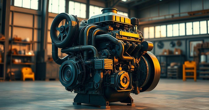 Motor estacionário Yanmar: eficiência e durabilidade para suas necessidades industriais