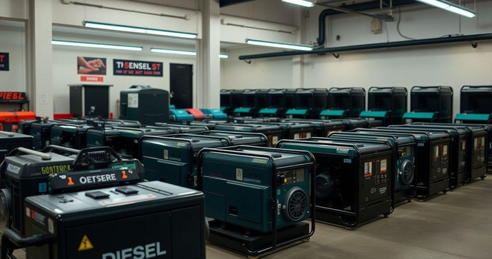 Como Escolher o Melhor Gerador a Diesel e Entender os Preços