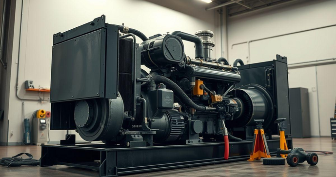 Gerador de Energia a Diesel Industrial