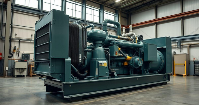 Gerador de energia industrial é a solução ideal para aumentar a eficiência e reduzir custos na sua empresa