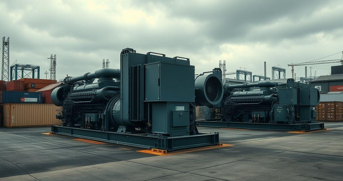 Geradores de Energia a Diesel de Grande Porte: Como Escolher o Ideal para Sua Necessidade