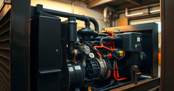 Manutenção de geradores a diesel essencial para a durabilidade