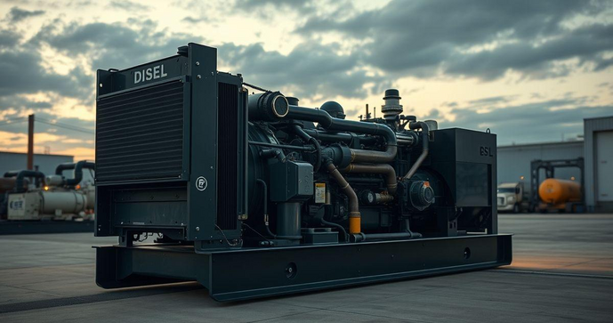 Gerador a Diesel Industrial é a Solução Eficiente para Aumentar a Produtividade da Sua Indústria